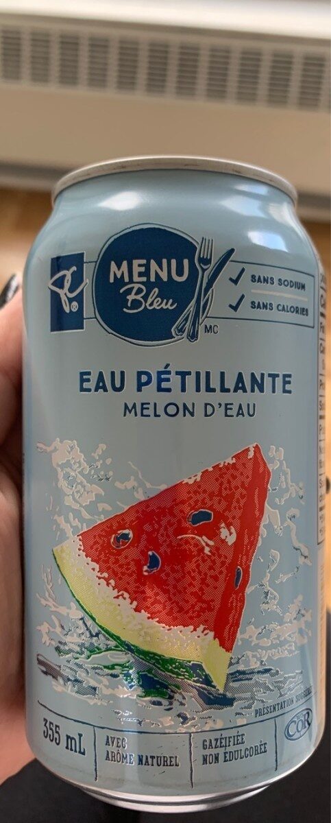 Eau petillante melon d'eau - Product - fr