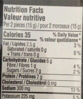 Sundried tomateos - Nutrition facts - fr
