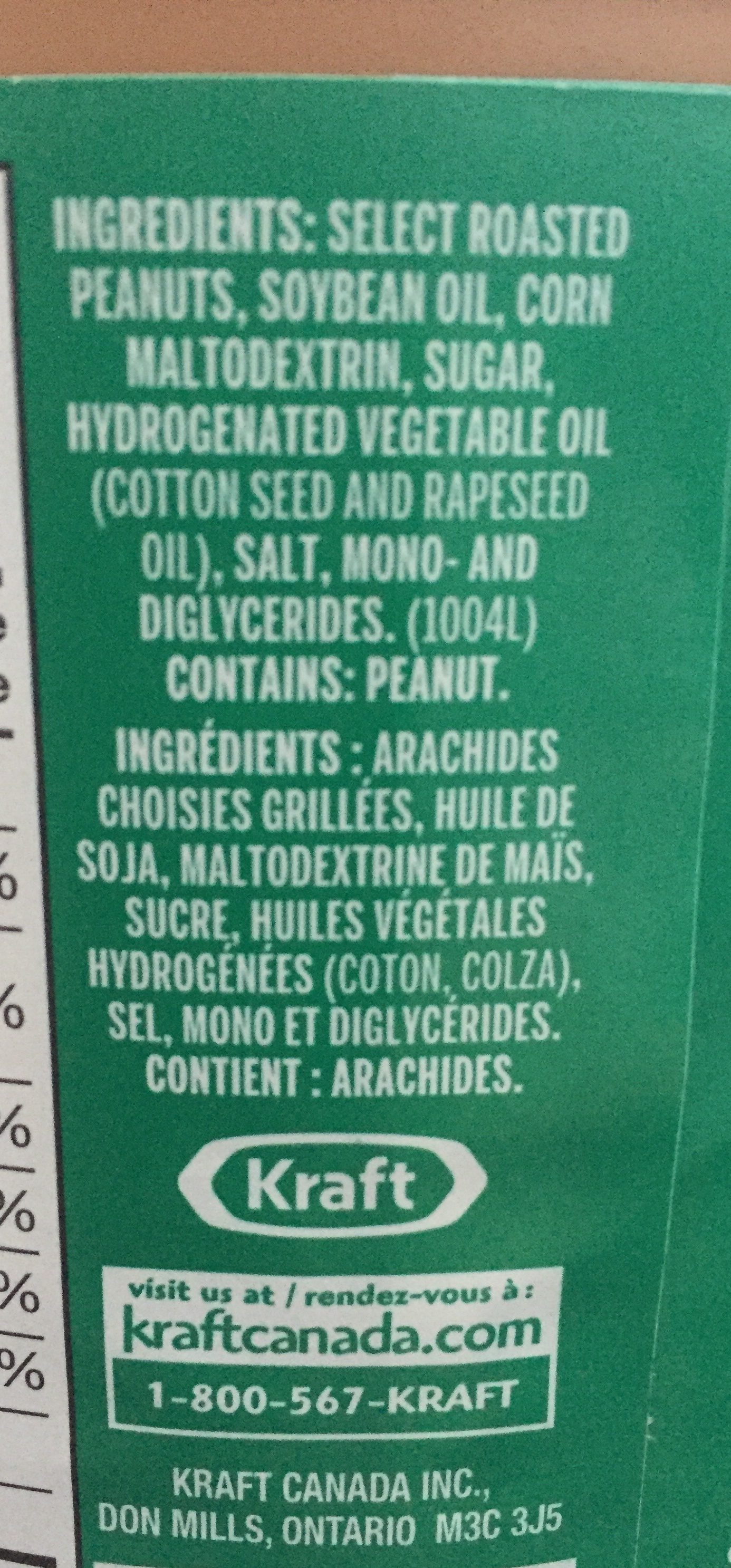 Smooth - Crémeux - Ingredients - en
