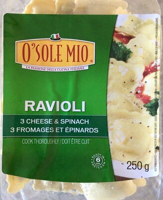 Ravioli 3 Cheese & Spinach - Product
