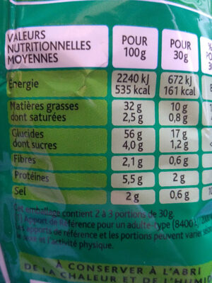 Lay's 3D's Bugles goût fromage - Nutrition facts - fr