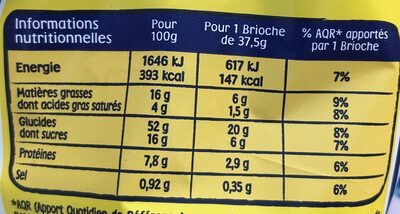 Pitch pépites chocolat x 8 - Nutrition facts - fr