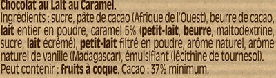 NESTLE DESSERT Caramel - Ingredients - fr