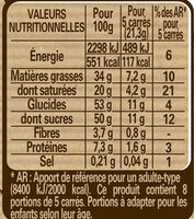 NESTLE DESSERT Caramel - Nutrition facts - fr