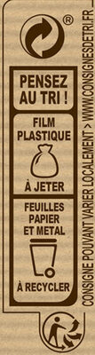 NESTLE DESSERT Caramel - Recycling instructions and/or packaging information - fr